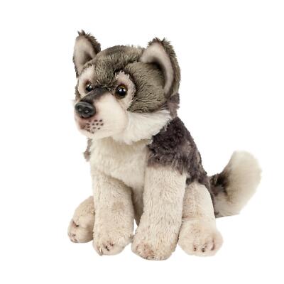 Kuscheltier Wolf 15 cm sitzend Plüschtier Plüschwolf
