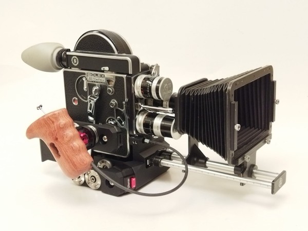 BLACK Base for all kind of Bolex H8 and H16 cameras.