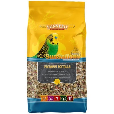 Sunseed Sunsations Natural Parakeet Formula 2.25 lb.