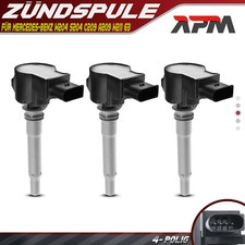 3x Z&uuml;ndspule f&uuml;r Mercedes-Benz W204 C204 S204 C209 A209 C219 W211 63 AMG 6.2L