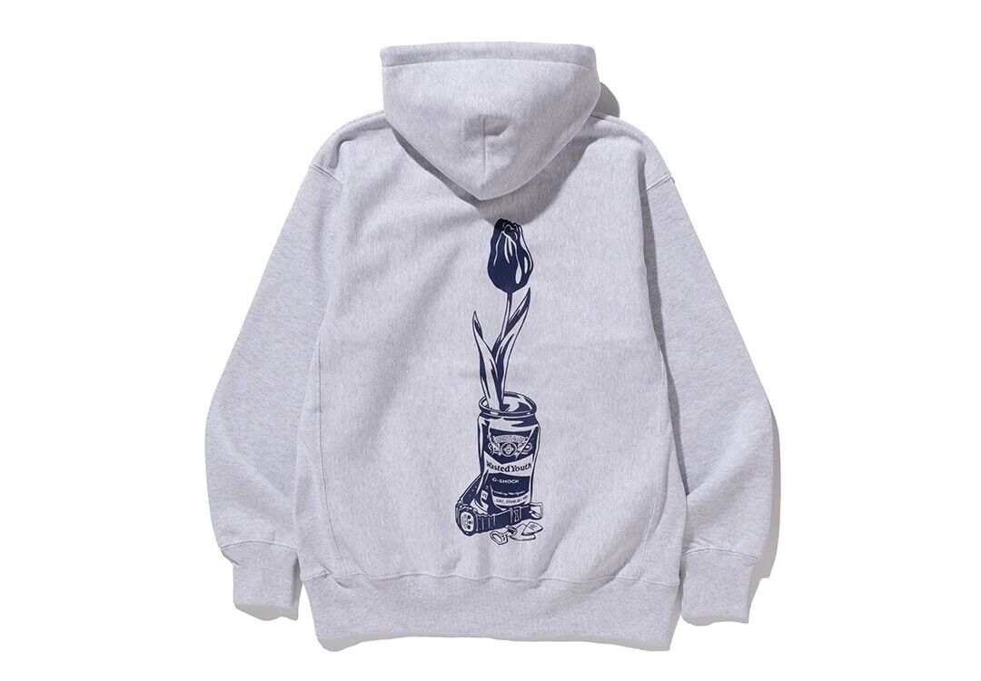 Wasted Youth x G-SHOCK Collaboration Printed Hoodie Tulip Wasted Youth x G-SHOCK Collaboration Printed Hoodie Tulip