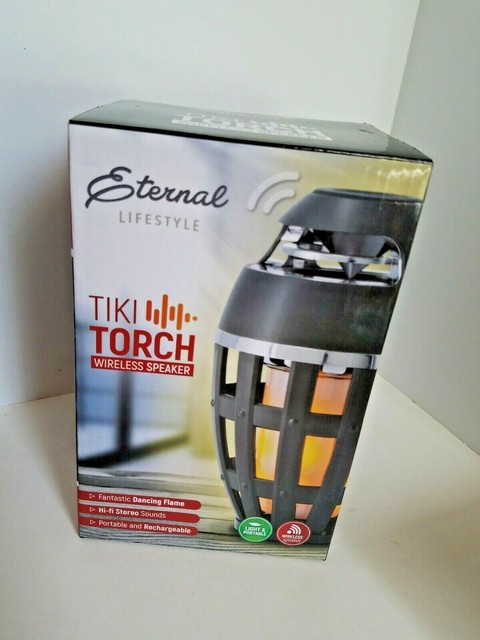 tiki torch wireless speaker