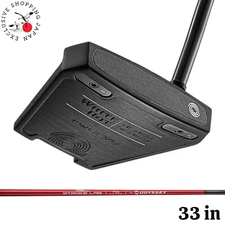 Odyssey White Hot Black TWELVE #12 Putter 33 inch STROKE LAB Red Shaft MENS