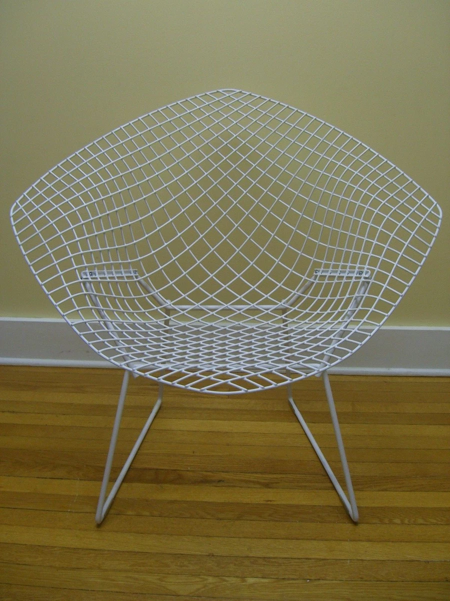 Mid Century Modern Harry Bertoia Iron Diamond Chair c.1960 eBay