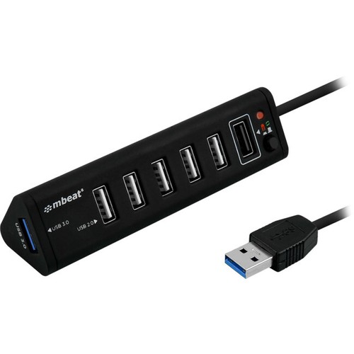 HUB716 7 PORT USB HUB AND CHARGER USB 3.0 & 2.0 - 第 1/2 張圖片