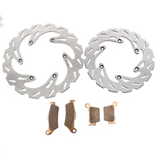 Brake Rotors and Brake Pads fit KTM 350 EXC-F 2012 - 2025 Front and Rear RipTide