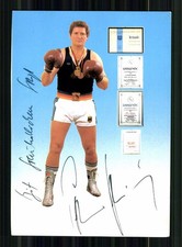 Peter Husing Autogrammkarte Originial Signiert Boxen + A 246730