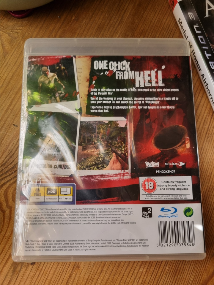 Shellshock 2 Blood Trails (Factory Sealed) UK PAL Version Playstation 3 ...