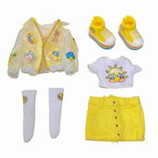 Rainbow Junior High Sunny Madison Jr 9'" Doll Outfit Jacket Skirt Top Shoes Lot