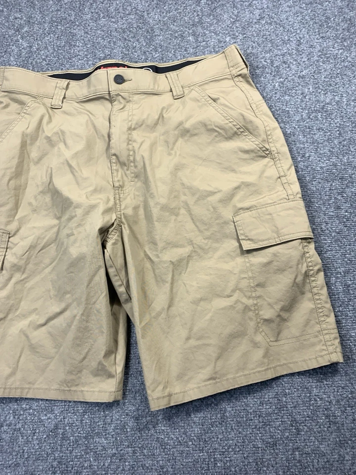 Wrangler Shorts Mens Size 36 Brown Casual Outdoor Belt Loop Pockets - Image 4 of 4