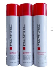 Paul Mitchell Flexible Style WORKED UP Working Hairspray 9.4 fl oz - Pack of 3
