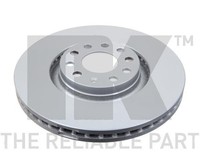 1X NK Bremsscheibe Vorderachse Ø 320Mm FüR Audi 3147107