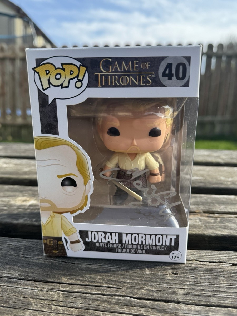 Funko pop! ゲーム・オブ・スローンズ Jorah Mormont Signed Game Of Thrones Jorah Mormont Funko Pop Iain Glenn