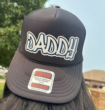 Daddy Snapback Trucker Hat, Funny novelty adult hat pick color 1