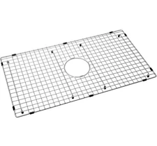 Sink Bottom Grid 29-1/2" X 15-9/16" Centered Drain w Corner Radius Serene Valley