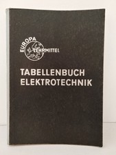 Europa Lehrmittel Tabellenbuch Elektrotechnik...
