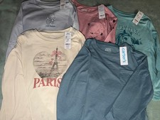 Girls Clothing Lot of 5 Size S 6-7 Shirts Carters  Oshkosh Bgosh-NWT