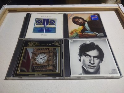 ELTON JOHN DUETS, CLASSICAL BEATLES, JAMES TAYLOR, DAN FOGELBERG 4 CD LOT