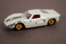 Vintage Matchbox Lesney No. 41 Ford GT Yellow Wheels Original Tires England LQQK