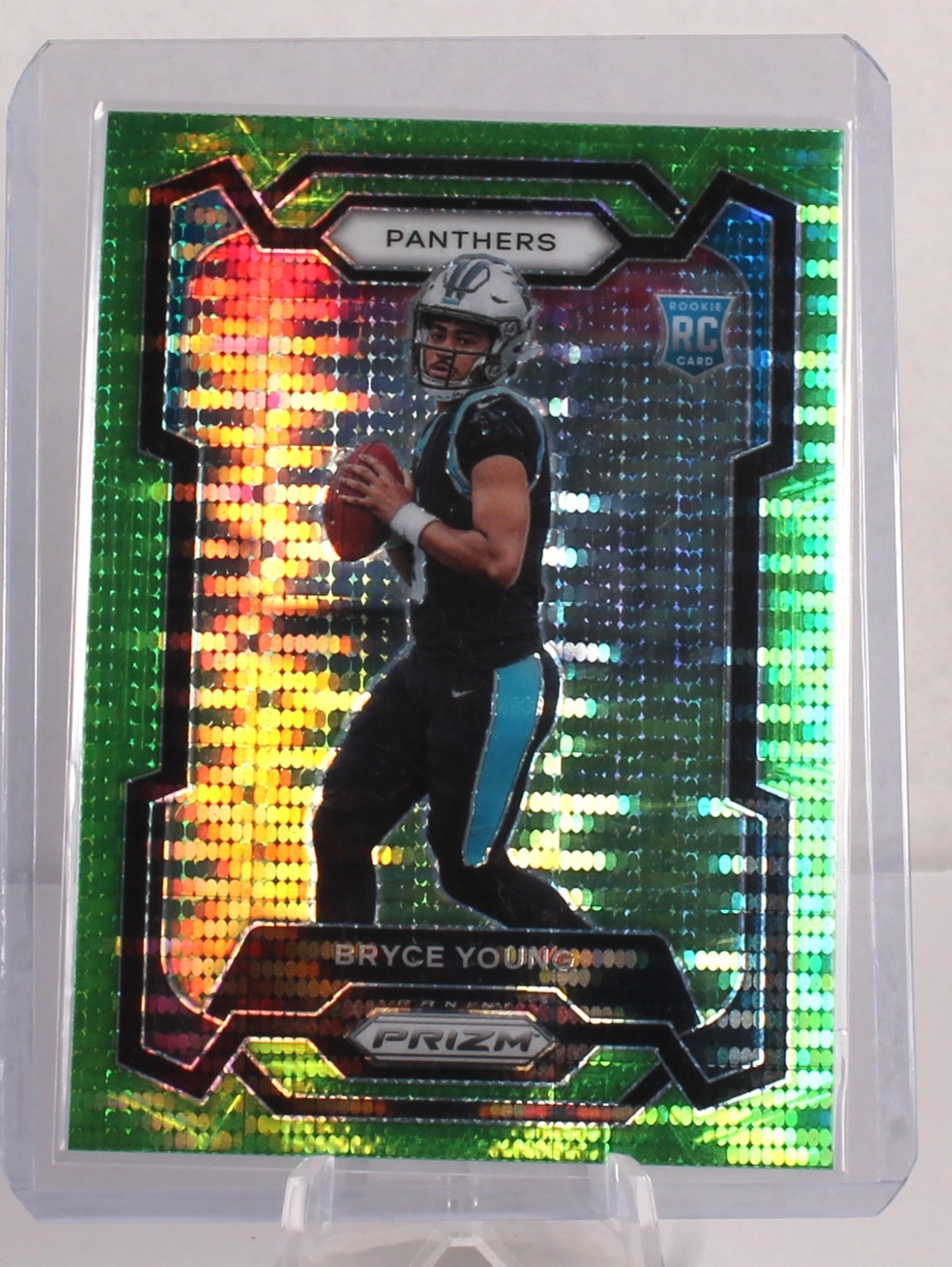 Bryce Young Panini Prizm #311 Green Wave