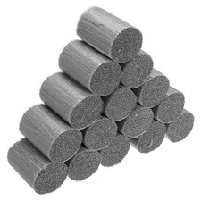 15 Rolls Latch Hook Yarn, 3mm Gray Latch Hook Kit Yarn Precut Hook Rugs Making