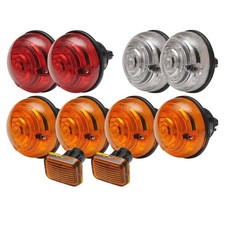 KIT FANALI FANALINI LUCI INDICATORI FRECCIA LAND ROVER DEFENDER 90 300TDI TD5