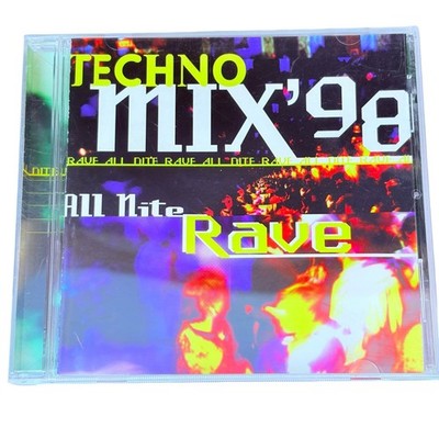 Various   Techno Mix '98 All Nite Rave CD 1998 Electronic Cold Front