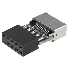 USB 2.0 to USB 3.2 Gen 1 Header Adapter, Internal 9 Pin Female to 3.1 - A-Key...