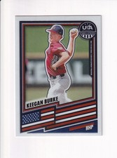 2026 Panini USA BASEBALL STARS & STRIPES PRIZM KEEGAN BURKE