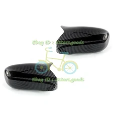 For 2006-2008 Lexus IS250 IS350 IS F Carbon Fiber Side Mirror OX Horn Cover Trim