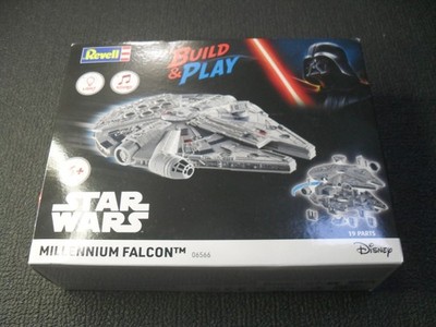 Revell Millennium Falcon Build & Play Model Kit | Light & Sound | 06566
