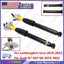 2PCS Rear Shock Struts Fits Audi Q7 SQ7 Q8 2016-2022 Lamborghini Urus 2018-2022