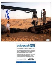 Star Wars J.J. Abrams Signed Autographed 11x14 Photo ACOA