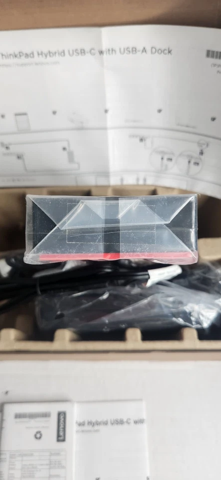 Base híbrida USB-C Lenovo 40AF0135US ThinkPad (leer descripción) Foto 4 de 4