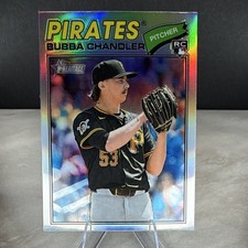 Topps Heritage 2026 Bubba Chandler Pirates #265 Chrome Refractor RC Baseball MLB
