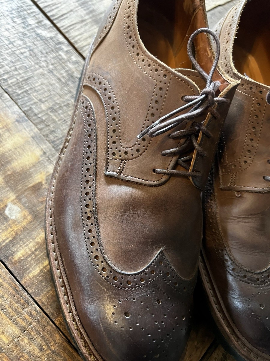 Allen Edmonds Men's Thousand Oaks Wingtip Derby Dress Shoes Size