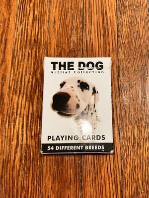 The Dog Artlist Collection Playing Card Deck 54 Breeds