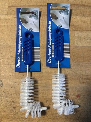 2 Stück  Überlauf-Reinigungsbürste Restposten /C1Pal10Hi- D.