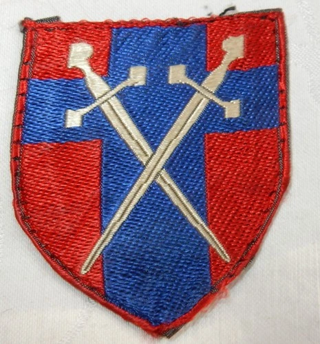 WW2 HQ 21 ARMY GROUP MILITARY FORMATION SIGN PATCH WORLD WAR II BADGE