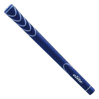 Elitegrips Golfgriffe Stingray Slim 10 Stück Gerippt Blau 360 Nahtlos