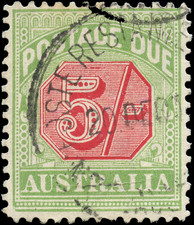 Australia Stamp Scott #J47 Postage Due Used F