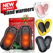 Portable Hand Warmers Pocket 2 Pack Electric Rechargeable Hand Warmer 10000mAh k