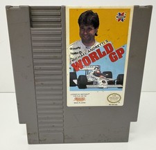 Michael Andretti's World Grand Prix (Nintendo NES, 1990) - Authentic - Tested