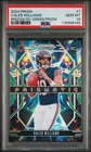 2024 PANINI PRIZM PRIZMATIC GREEN PRIZM #1 CALEB WILLIAMS ROOKIE RC PSA 10