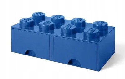 5711938029517 Pojemnik LEGO Brick Drawer 40061731 niebieski LEGO