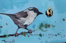 Jose Trujillo Fine Art PRINT 16x20" Collectible Artist Bird Contemporary Artwork