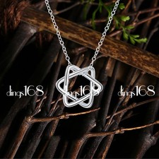 Genuine 925 Sterling Silver 20mm/0.8" Large Star of David Pendant Necklace Chain