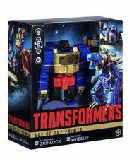 Transformers Generations Leader Class G2 Universe Grimlock and Autobot Wheelie