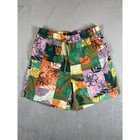 Saxx Oh Buoy 2N1 Badeshorts Herren Large Tropical Floral BallPark Pouch Liner L