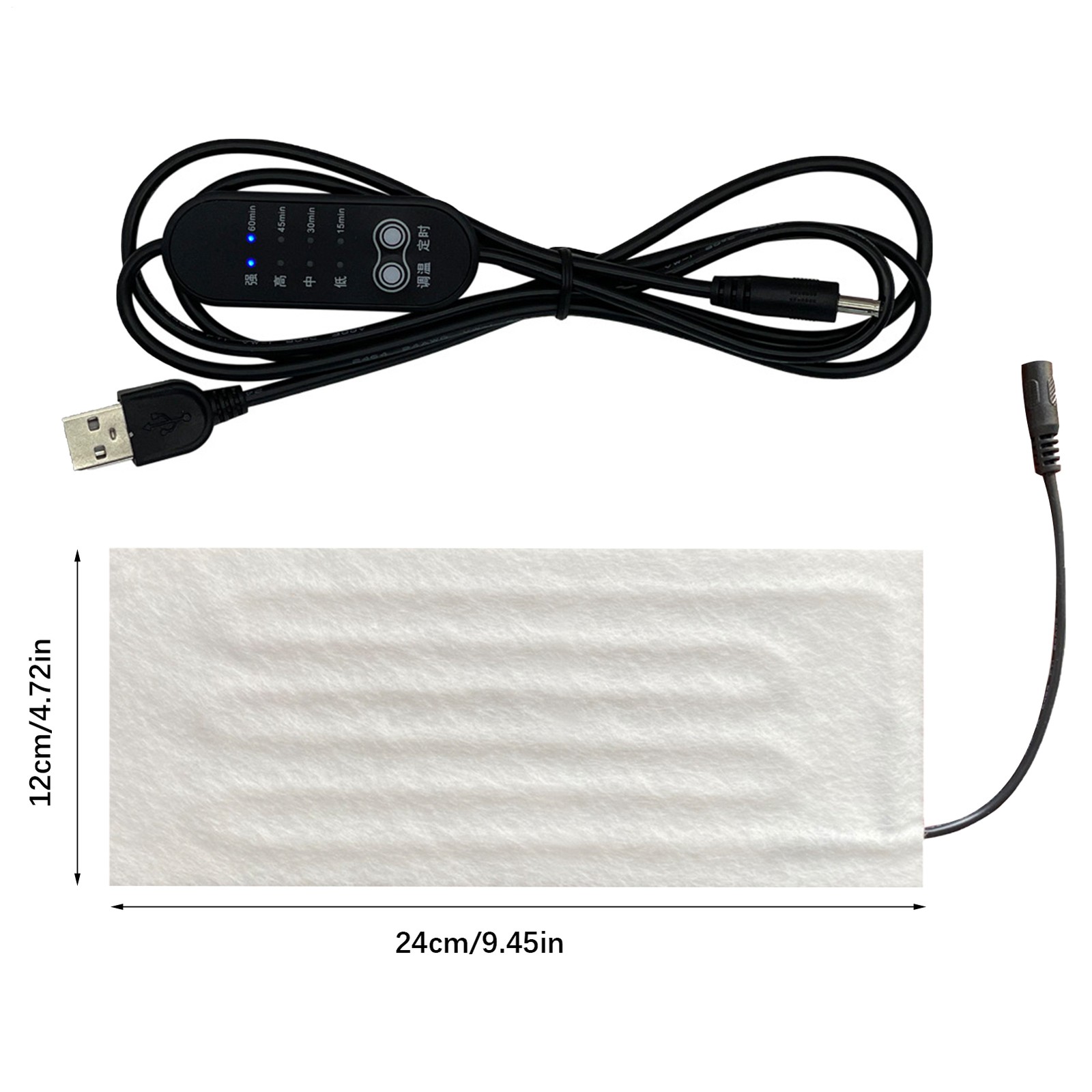  5V USB Heating Pad Electric Heater Pad Winter Warm Heating Pad Hand Warmer 